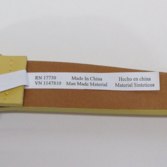 A New Day Belt Women X-Large Style: AC754 Summer Yellow Closet Staple NWT - Picture 6 of 8